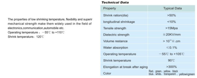 HEAT SHRINKABLE TUBE